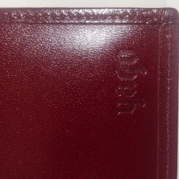 Laviola Milano Burgundy Bi-Fold Long Wallet – Elegant Women's Fashion Accessory - Picture 8 of 13